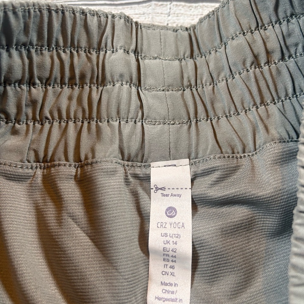 CRZ YOGA Women's Athletic Shorts in Gray - Picture 6 of 6